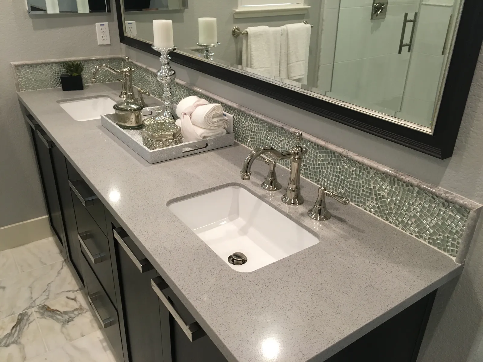 Glass mosaic