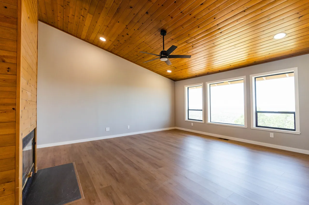 Warranty & follow-up phase of a KHB design-build project — real jobsite and finished-work photography